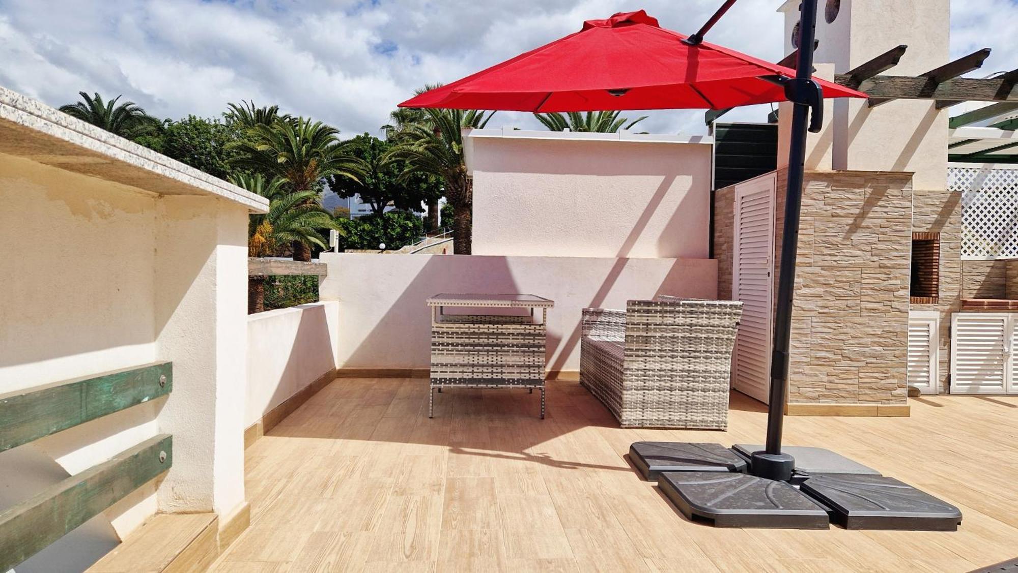 Apartment With Private Terrace - Ocean View Costa Adeje Kültér fotó